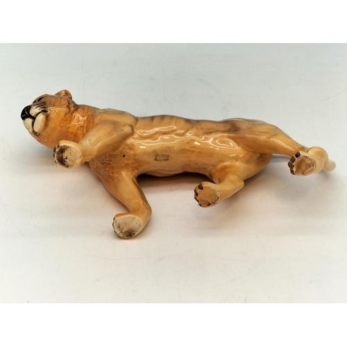 228 - Beswick Figure of a Lioness. 11cm High x 22cm.