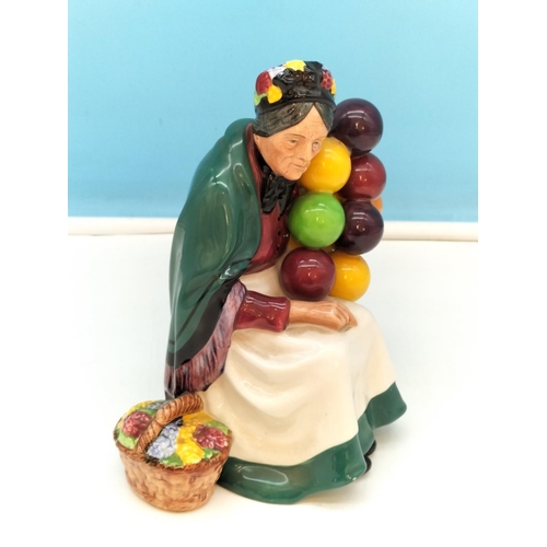 475 - Royal Doulton 17cm Figure 'The Old Balloon Seller' HN 1315.