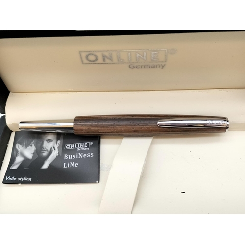 94 - Boxed Online (Germany) Fountain Pen.