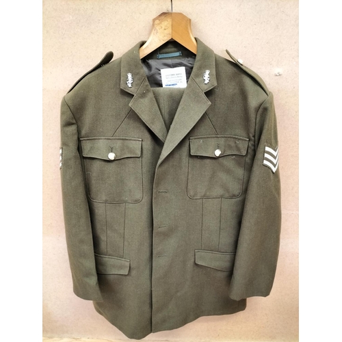 289 - Army Issue Dress Uniforms (2) and Uniform Jacket. From Royal Anglian Regiment Royal Medical Corp/Roy... 