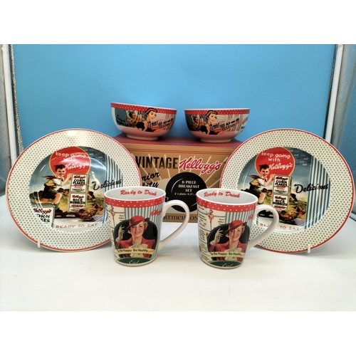 347 - Boxed Portmeirion 6 Piece Breakfast Set.