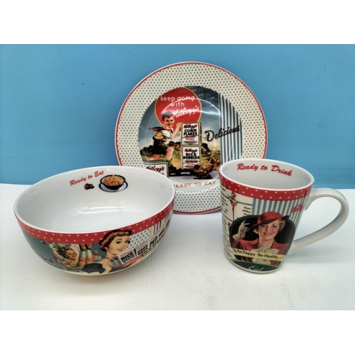 347 - Boxed Portmeirion 6 Piece Breakfast Set.