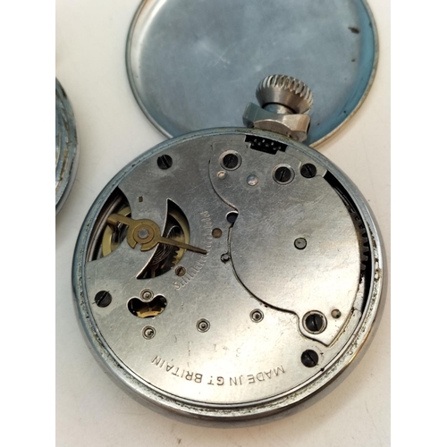 348 - Ingersoll (London) Triumph Pocket Watch and Precisa Pocket Watch. 1 W/O. Other Requires Attention.