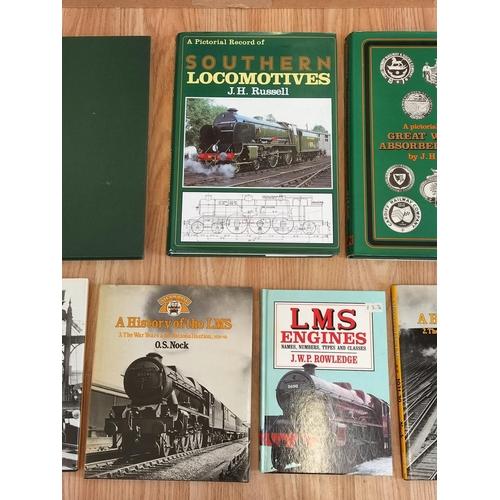 130 - Collection of Railway Related Reference Books (15) to include A Great Western Gallery, LMS Engines, ... 