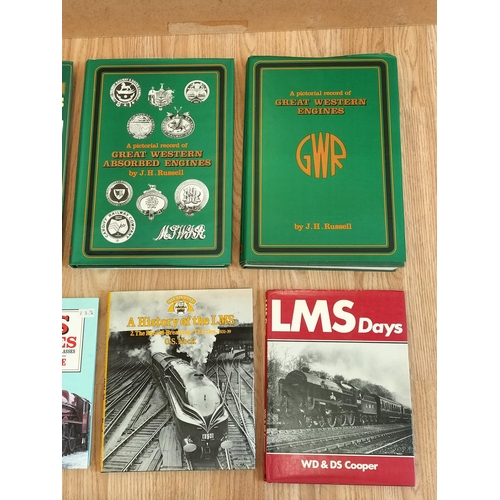 130 - Collection of Railway Related Reference Books (15) to include A Great Western Gallery, LMS Engines, ... 