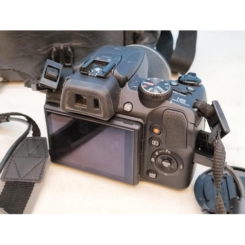 220 - Fugi Finepix 1000SL (W/O) with Accessories in Antler Bag plus Nikon Coolpix and Sony Cybershot Camer... 