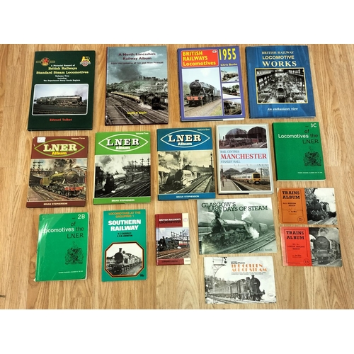 236 - Collection of Railway Related Reference Books (16) to include British Locomotives Combined Volume, A... 