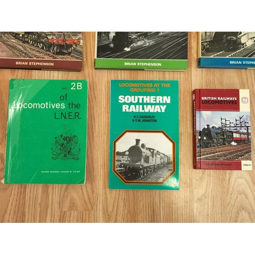 236 - Collection of Railway Related Reference Books (16) to include British Locomotives Combined Volume, A... 