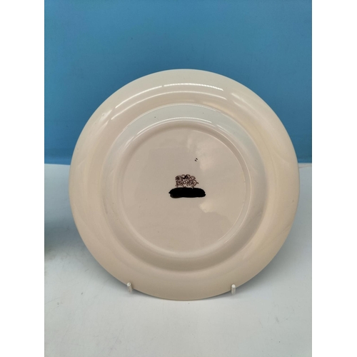 240 - Tiffany & Co 'Tiffany Garland' Pattern 22.5cm Salad Plates (2). Seconds Quality.