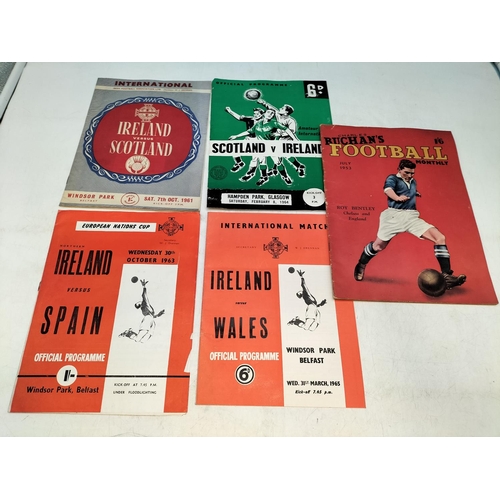 253 - Collection of Vintage Football Programmes, Photos, etc to include Manchester United, Stoke City, Wre... 