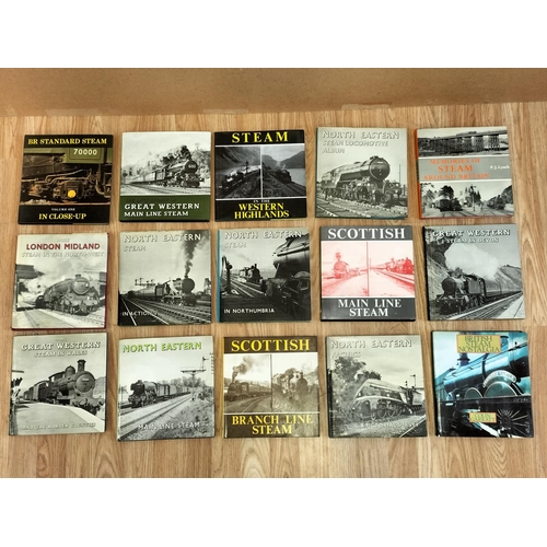 260 - Collection of Railway Related Reference Books (15) to include Great Western Steam, North Eastern Ste... 