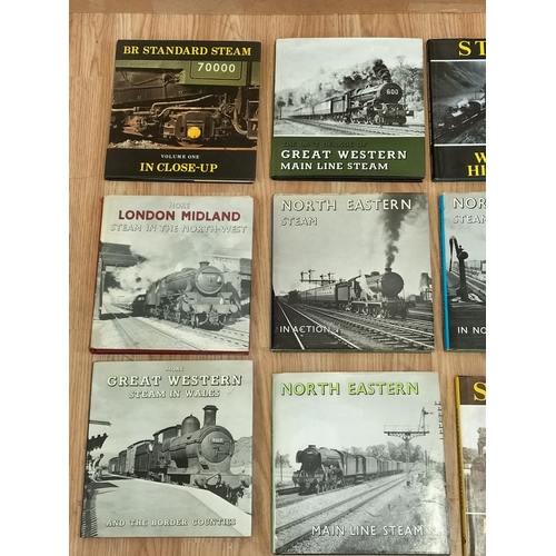 260 - Collection of Railway Related Reference Books (15) to include Great Western Steam, North Eastern Ste... 