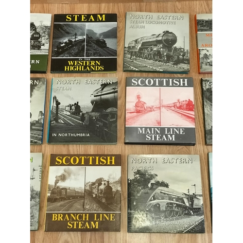 260 - Collection of Railway Related Reference Books (15) to include Great Western Steam, North Eastern Ste... 