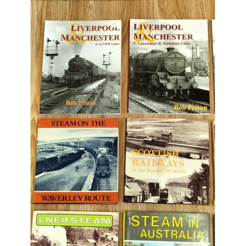 286 - Collection of Railway Related Reference Books (16) to include Liverpool and Manchester, A Lifetime i... 