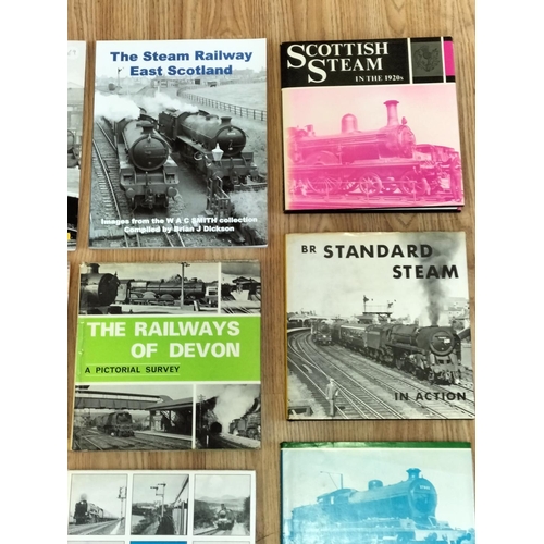 286 - Collection of Railway Related Reference Books (16) to include Liverpool and Manchester, A Lifetime i... 