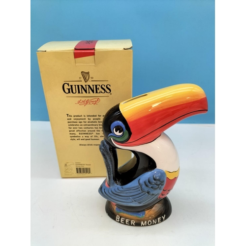 321 - Original Boxed Guinness Toucan Money Box. 22cm Tall.