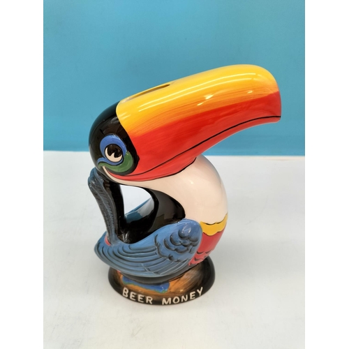 321 - Original Boxed Guinness Toucan Money Box. 22cm Tall.