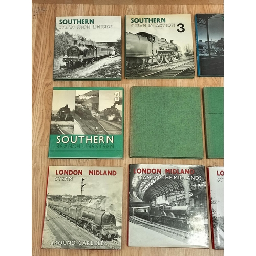 356 - Collection of Railway Related Reference Books (15) to include Southern Steam, London Midland Steam, ... 