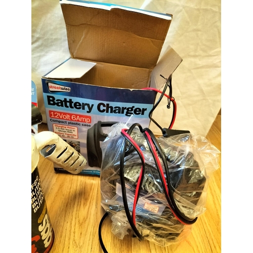 382 - Collection of Electrical Items to include Boxed Cordless Soldering Iron, Boxed Battery Charger, Boxe... 