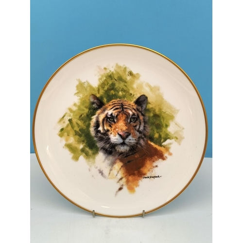 386 - Wedgwood David Shepherd Wildlife Collection 27cm Collectors Plates (8).