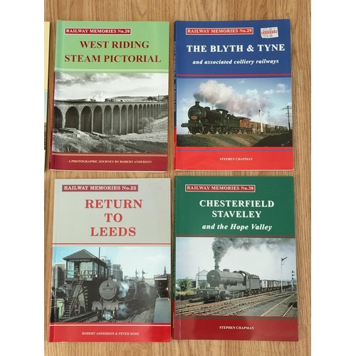 390 - Collection of Railway Related Reference Books (15) to include Various Volumes of Railway Memories.