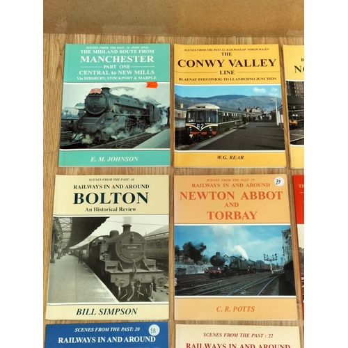 421 - Collection of Railway Related Reference Books (16) to include Various Volumes of Scenes form the Pas... 