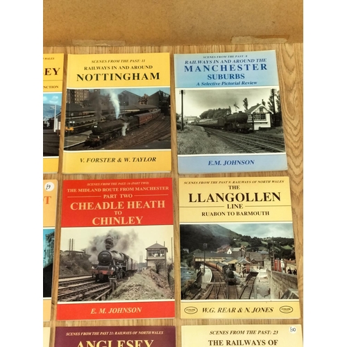 421 - Collection of Railway Related Reference Books (16) to include Various Volumes of Scenes form the Pas... 