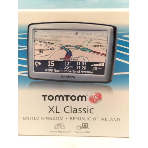 424 - Sealed Tom Tom Car Navigation plus New Carry Case.