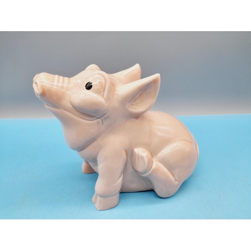 457 - Wade Pig Moneyboxes (4) including Trial Pieces. Tallest 15cm.