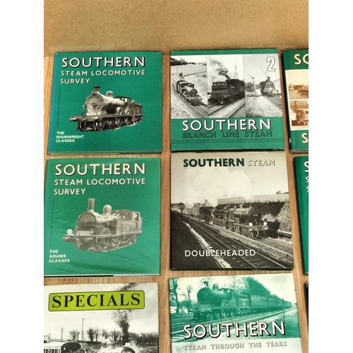 491 - Collection of Railway Related Reference Books (17) to include Southern Steam, Southern Branch Line, ... 