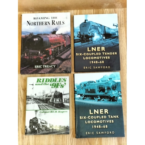 61 - Collection of Railway Related Reference Books (15) to include Rhythms of Steam, Rickards Record (3 V... 