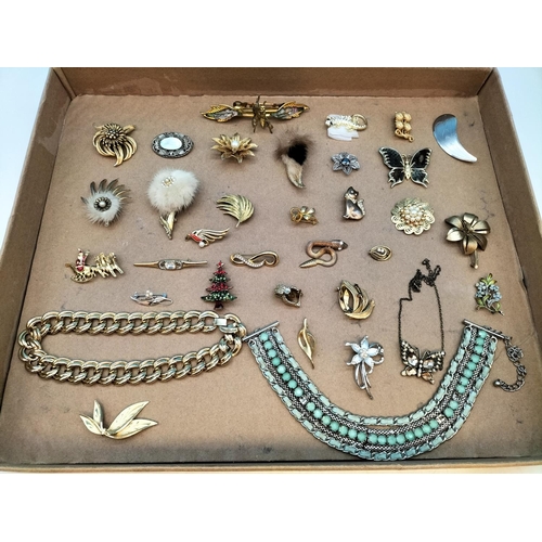 329 - Collection of Modern and Vintage Costume Jewellery.