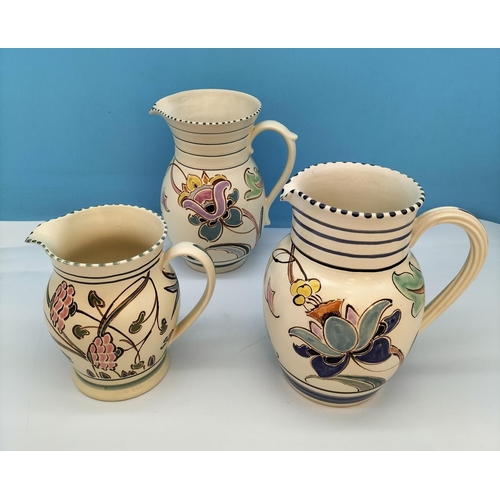 221 - Collection of Ceramics to include Honiton Pottery Jugs (6), Cottage Ware, Japanese Teapot, Italian P... 