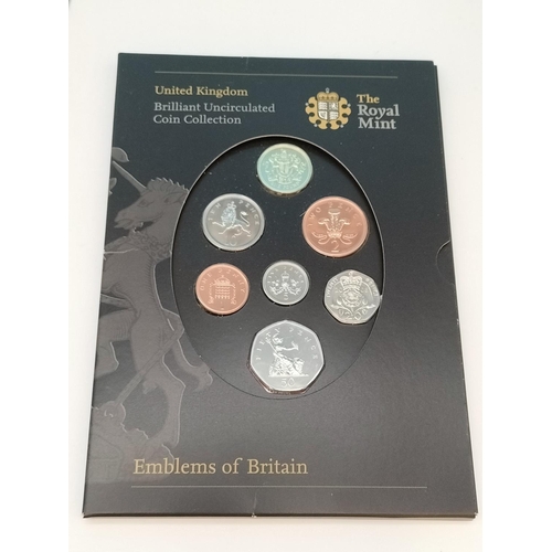 267 - Collection of British Coins to include Royal Mint 2008 Coin Set, Change Checker 50p Pieces (3) and A... 