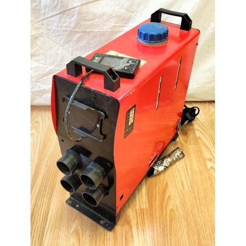 441 - Diesel Night Heater, Model XMZ-D1  12v  40w. Heating Power 5kw plus 12v Car Battery W/O. Collection ... 