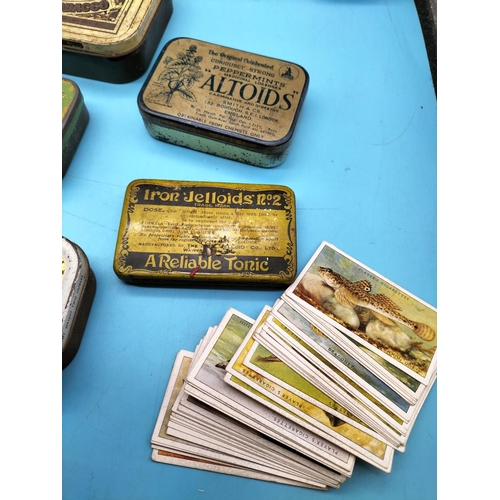 166 - Collection of Vintage Tins to include Tobacco, Confectionery, Biscuits, etc.