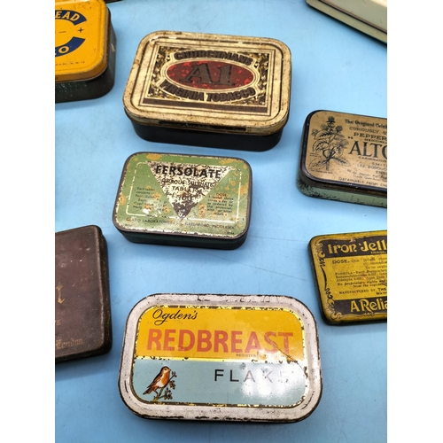 166 - Collection of Vintage Tins to include Tobacco, Confectionery, Biscuits, etc.