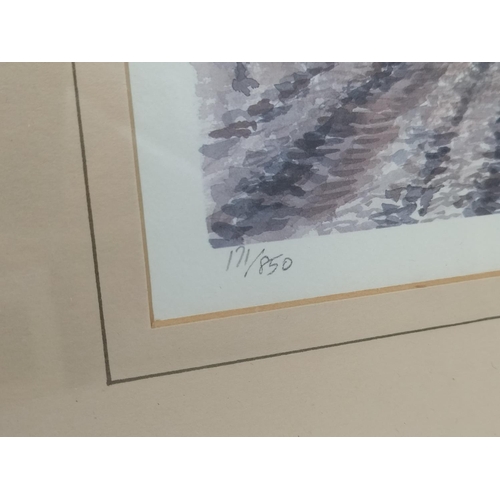 290 - Framed Watercolour by J Jay (Possible in Kent due to Family Connections) plus 2 x Limited Edition Pr... 