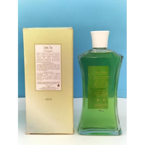 498 - Boxed Bronnley 250ml 'English Fern' Cologne Bottles (2).