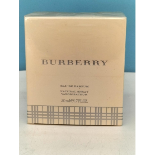 64 - Sealed Burberry 50ml Eau de Parfum.