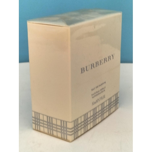 64 - Sealed Burberry 50ml Eau de Parfum.