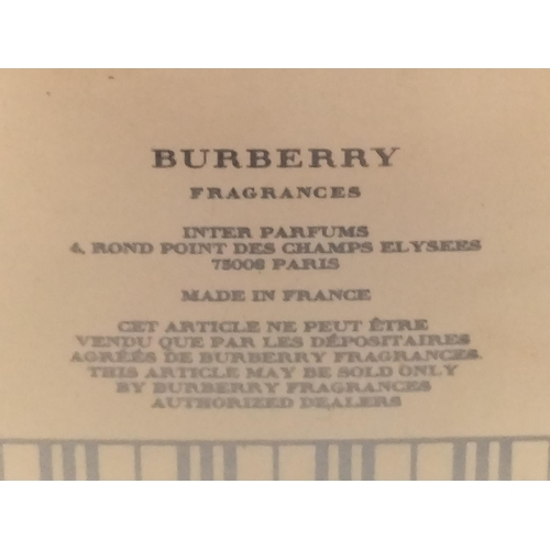 64 - Sealed Burberry 50ml Eau de Parfum.