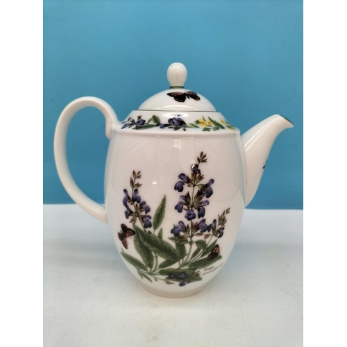 79 - Royal Worcester 12 Piece Coffee set in the 'Worcester Herbs' Pattern plus Royal Worcester 'Country K... 