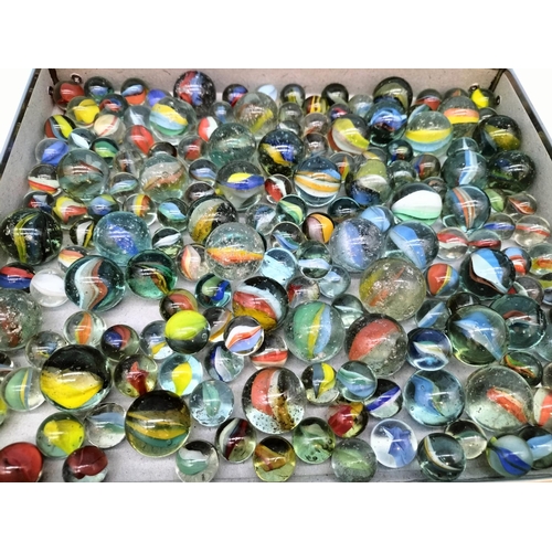 248 - Collection Of Vintage Marbles.