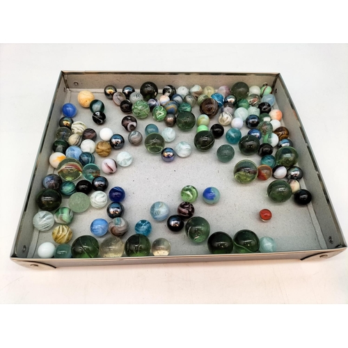 336 - Collection Of Vintage Marbles.