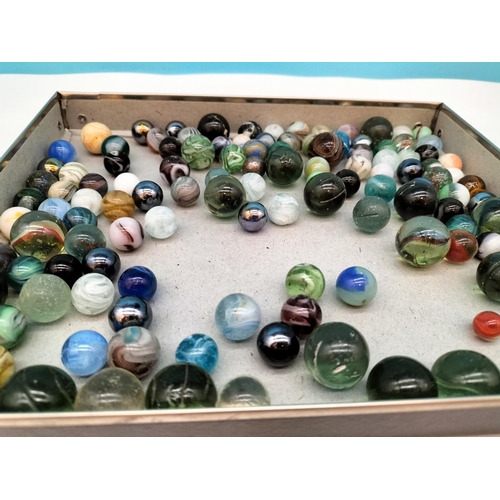 336 - Collection Of Vintage Marbles.