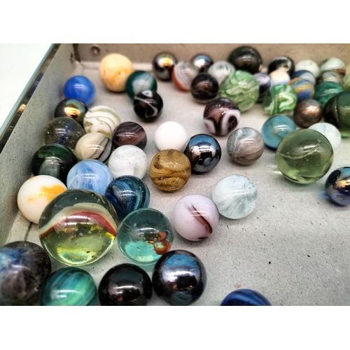 336 - Collection Of Vintage Marbles.