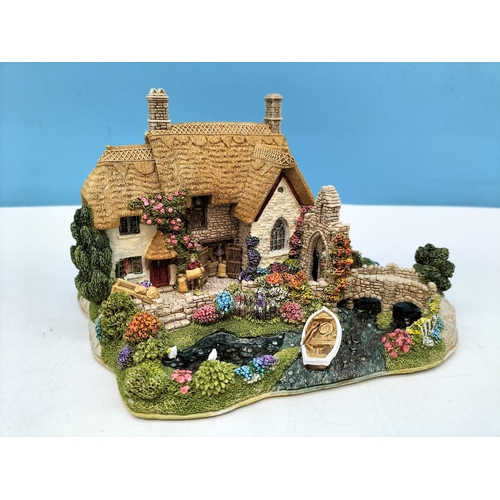 405 - Lilliput Lane Cottages and Mills (7) to include Boxed 'The Old Mill at Dunster L2396' with Deeds, Bo... 