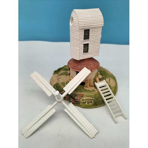 405 - Lilliput Lane Cottages and Mills (7) to include Boxed 'The Old Mill at Dunster L2396' with Deeds, Bo... 