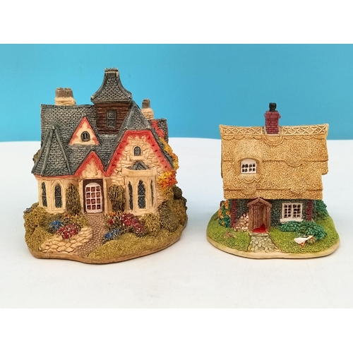 405 - Lilliput Lane Cottages and Mills (7) to include Boxed 'The Old Mill at Dunster L2396' with Deeds, Bo... 